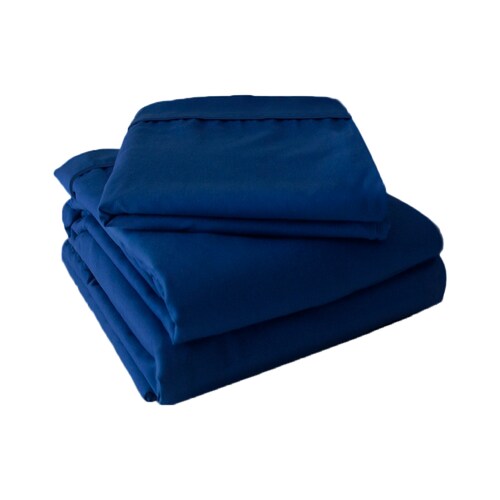 Juego de Sábanas Microfibra Koala - Individual - Azul Francia