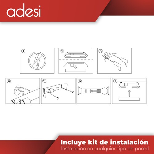 Lámpara Arbotante Interior Modelo Brancusi Color Blanco para 1 Foco