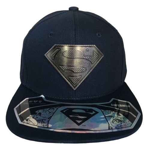 Gorra Plana Dc Comics Superman 