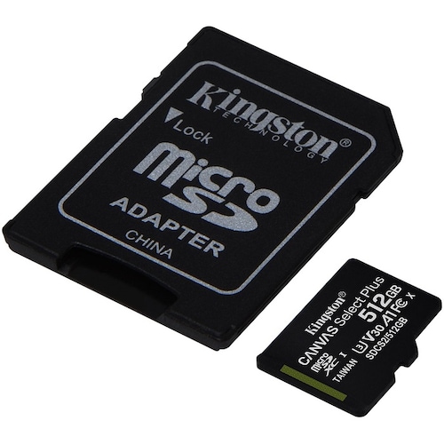 Tarjeta microSD  Basics con 512 GB: para guardar todo lo que quieras  desde juegos hasta videos en 4K por solo 608 pesos en  México