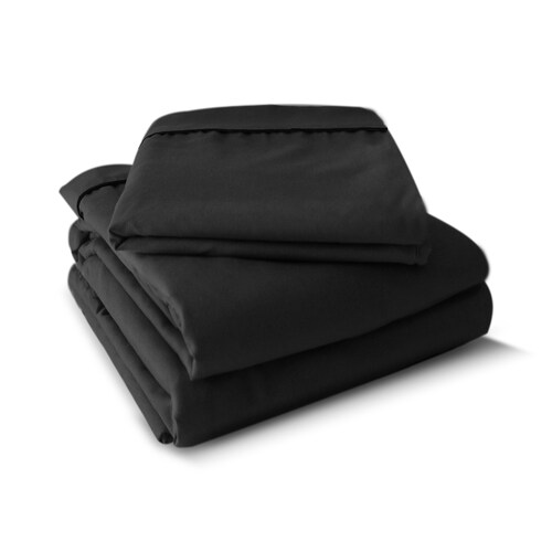 Juego de Sábanas Microfibra Koala - King Size - Negro