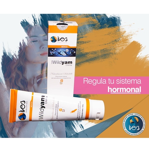 Wild Yam Ives México Crema de Camote Silvestre Orgánica 120 Gr..