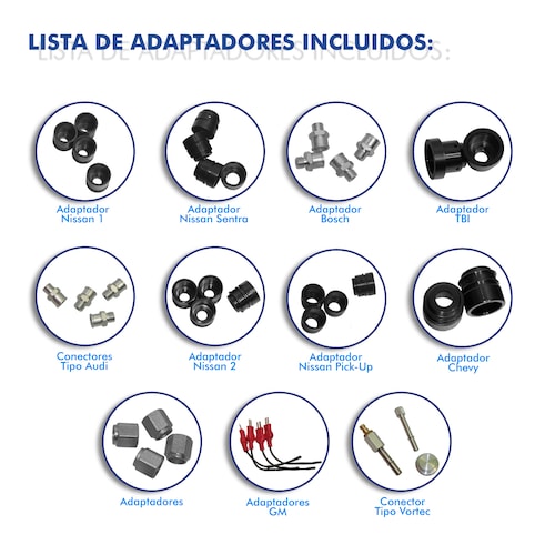 LABORATORIO DE LIMPIEZA DE INYECTORES AUTOMATICO HANTEC 6 INYECTORES