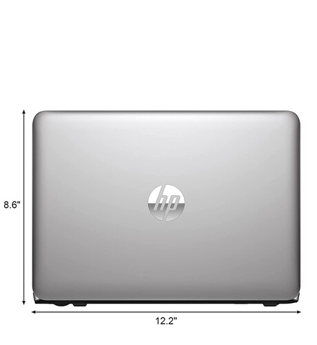 Laptop HP Elitebook 820 G3- Core i5, 6ta generación-8GB RAM- 256GB Disco Solido- 12.5"- Windows 10 PRO- Equipo Clase A, Reacondicionado.