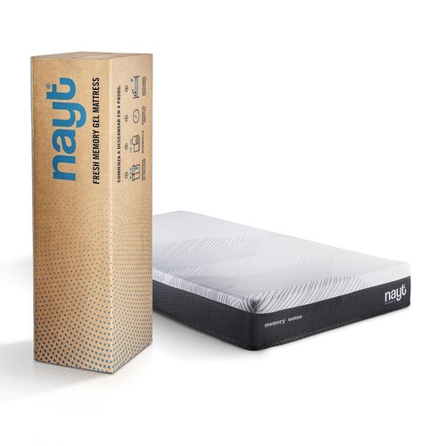 Colchon Nayt Fresh Memory Gel Individual.