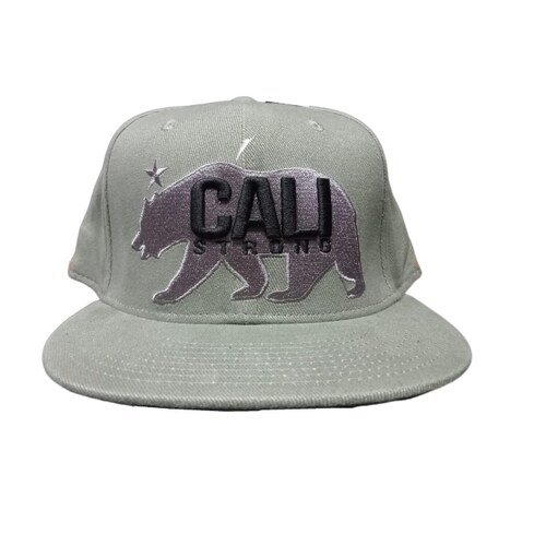 Gorra Para Caballero Cali Strong GRIS AJUSTABLE/PLANA 372446 