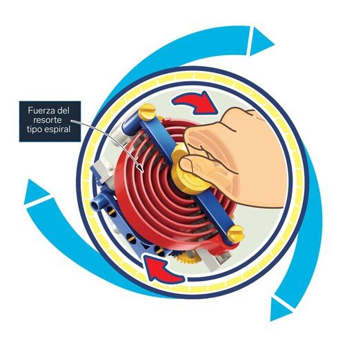 Kit Armado Robot Científico STEREN K-735 con Resortes 3 en 1