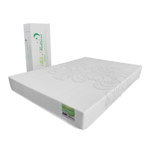 Colchón Memory Foam Queen Size Bio Mattress en caja