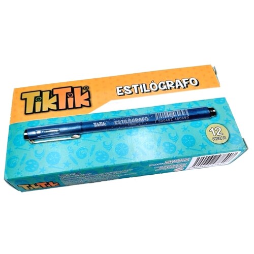 Estilógrafos Negros Tiktik Set De 12 Para Letteringg Sketh Arte Manga Dibujo Tecnico