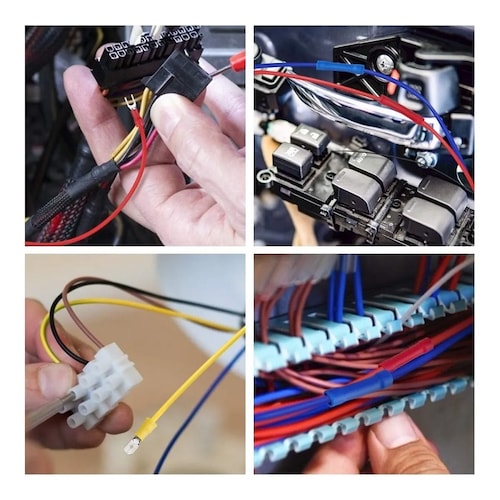 1200 Terminales Conectores Crimpado Cable Alambre Eléctrico