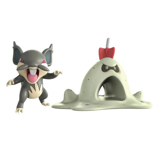 Pokemon Rattata de Alola + Sandygast