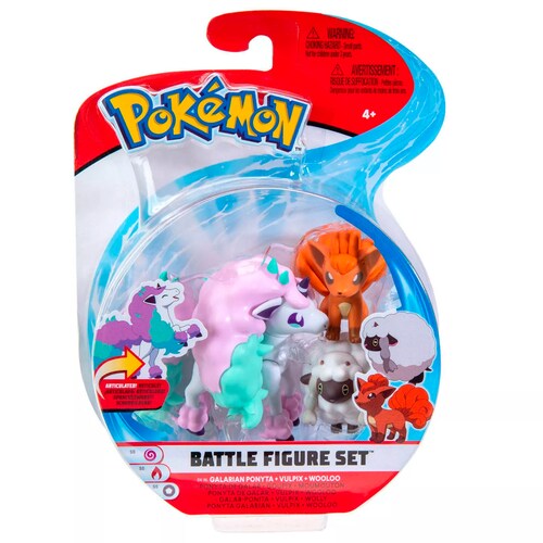 Pokemon Galarian Ponyta Vulpix Woloo