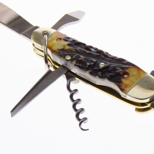 BO110182HH Boker Camp Knife Asta De Venado 4024 Inoxidable.