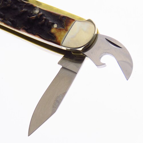 BO110182HH Boker Camp Knife Asta De Venado 4024 Inoxidable.