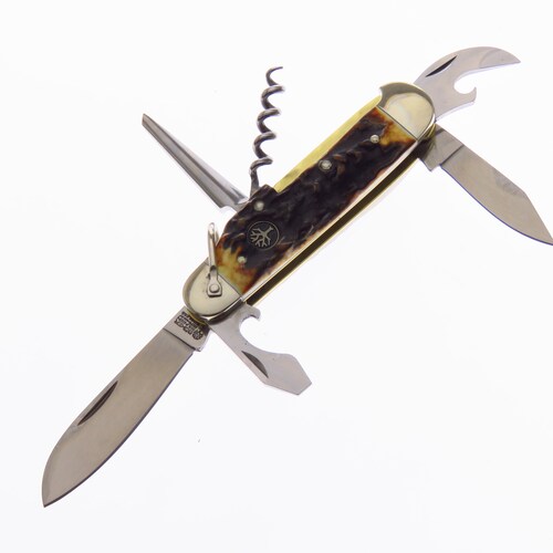 BO110182HH Boker Camp Knife Asta De Venado 4024 Inoxidable.