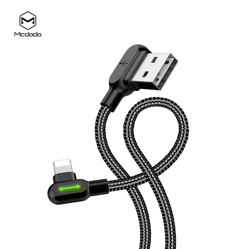 Cable Largo Mcdodo Gamer Carga Rápida (iPhone-iPad) 3 m.