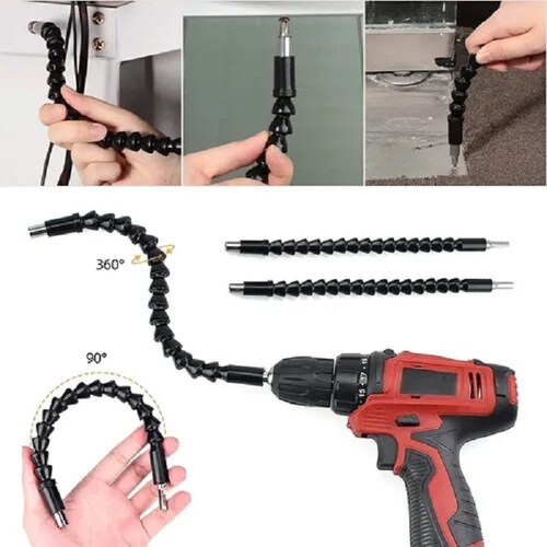Destornillador Extensión Suave Flexible Taladro 23 Pz