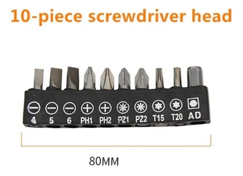 Destornillador Extensión Suave Flexible Taladro 23 Pz