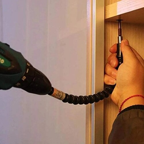 Destornillador Extensión Suave Flexible Taladro 23 Pz