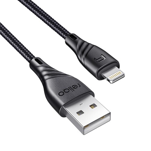 Cable Lightning a USB Carga y Datos Certificación MFI 1.2m