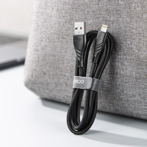 Cable Lightning a USB Carga y Datos Certificación MFI 1.2m