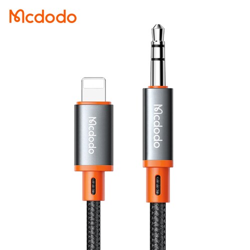 Cable Auxiliar para IPhone - Jack 3.5 mm Macho a Lightning Mallado