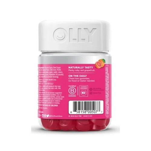 Olly Undeniable Beauty 60gomitas Colageno Y Keratina + C Y E OLLY