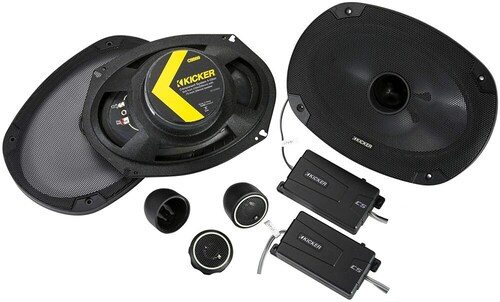Set De Medios Kicker 5x7 / 6x8 Css68 Tweeters + Crossov