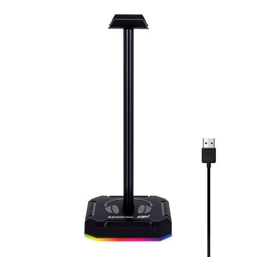 Soporte Con Rgb Para Audífonos Gamer Stand Holder Immortal