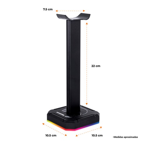Soporte Con Rgb Para Audífonos Gamer Stand Holder Immortal