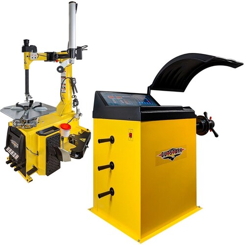 Desmontadora Llantas Brazo Robotico + Balanceadora De 10 a 24 Pulgadas