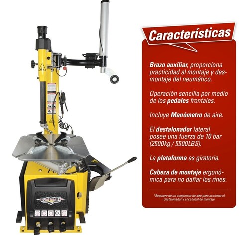 Desmontadora Llantas Brazo Robotico + Balanceadora De 10 a 24 Pulgadas