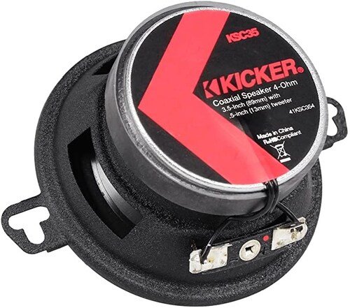 Bocinas Coaxiales De 3.5 PLG Kicker Ksc3504
