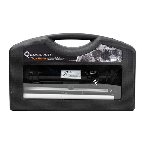 Telescopio Quasar Q50 Starter Cristal Original Con Maleta