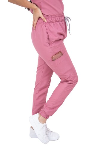 Pijama Quirúrgica Palo de Rosa Jogger Antifluidos Dama