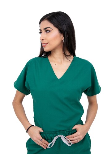 Pijama Quirúrgica Verde Jade Jogger Antifluidos Dama