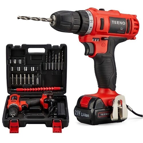 Taladro percutor inalámbrico de 10mm Teeno 5816-1
