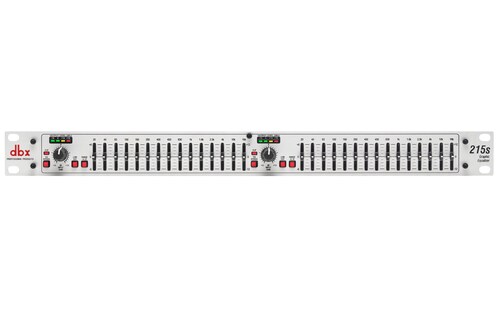 Ecualizador Gráfico Dbx 215s De 15 Bandas Doble Canal.