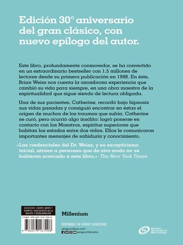 Muchas vidas, muchos maestrosAutorWeiss, Brian