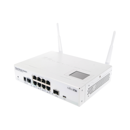 Switch MikroTik CRS109-8G-1S-2HnD-IN - 8 Puertos CRS109-8G-1S-2HND-IN   