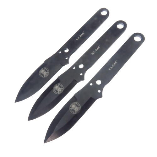 Ka1121 Kabar Set De 3 Cuchillos De Lanzamiento C Fda.