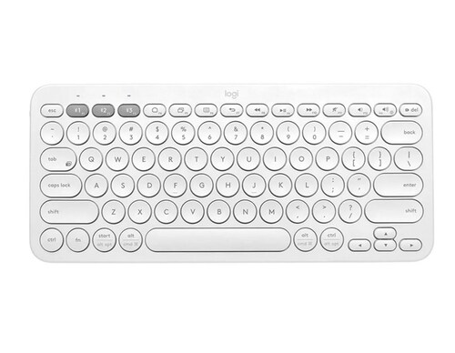 Teclado bluetooth Logitech Color Blanco