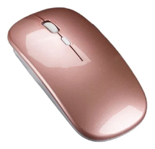 Ratón Inalámbrico Recargable Elegante Rose Gold