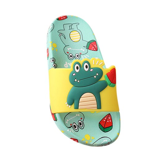 Sandalia Infantil Cocodrilo Para Niños Verano Varios Colores