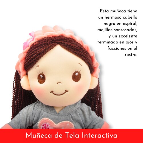 Muñeca De Trapo Y Tela Jane Didáctica