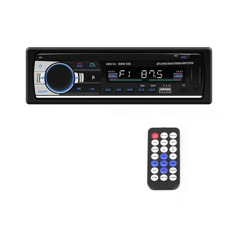 Reproductor Autoestéreo Usb Auxiliar Bluetooth 1din Estéreo