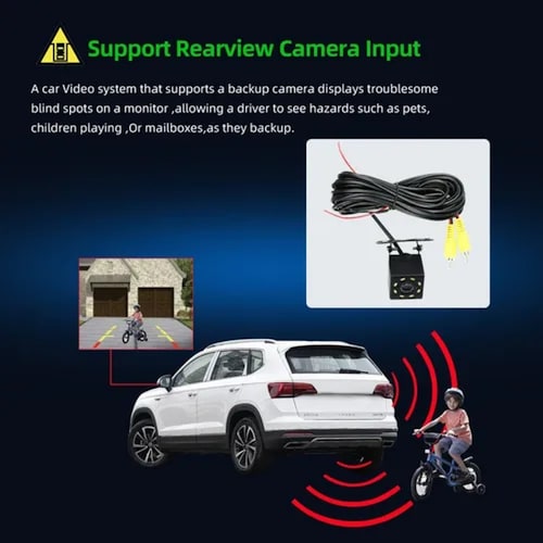 7 Pulgadas Coche Estereo Android Gps Doble Din Con Camara
