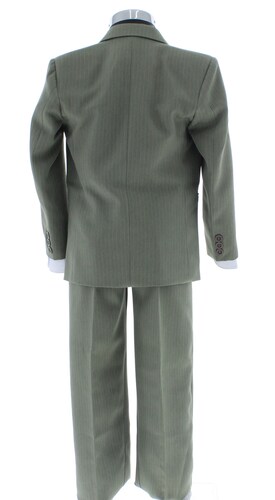 Traje de Vestir Niño Tres Piezas Color Verde 2900 2 a 18 Años.