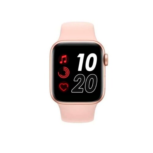 Smartwatch Reloj Inteligente Mas Manos Libres Audifonos Inalámbricos In-ear  Aut119 Con Bluetooth 5.0 Color Rosa.