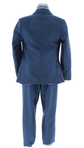 Traje de Vestir Niño Tres Piezas Color Azul 2916 1 a 16 Años.